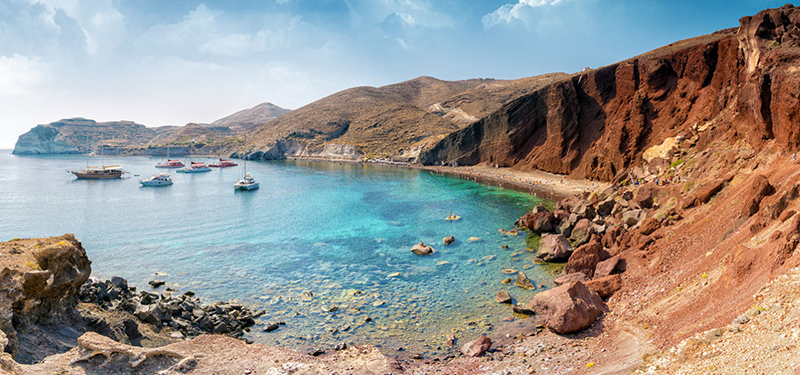 SANTORINI RED BEACH